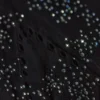 Top bikini con spalline incrociate e decorazioni Liberty in nero Top bikini con spalline incrociate e decorazioni Liberty in nero