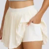 Gonna da tennis a pieghe in bianco Gonna da tennis a pieghe in bianco