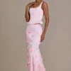 Gonna in tulle impreziosita Opaline Premium in rosa confetto Gonna in tulle impreziosita Opaline Premium in rosa confetto
