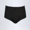 Hot pants a vita bassa in jersey aderente Sabrine, colore nero Hot pants a vita bassa in jersey aderente Sabrine, colore nero