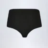 Hot pants a vita bassa in jersey aderente Sabrine, colore nero Hot pants a vita bassa in jersey aderente Sabrine, colore nero