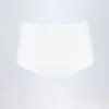 Hot pants a vita bassa in jersey elasticizzato Sabrine, colore bianco Hot pants a vita bassa in jersey elasticizzato Sabrine, colore bianco