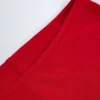 Hot pants a vita bassa in jersey elasticizzato Sabrine in rosso fuoco Hot pants a vita bassa in jersey elasticizzato Sabrine in rosso fuoco