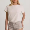 Hot pants a vita bassa Lanori in ecru Hot pants a vita bassa Lanori in ecru