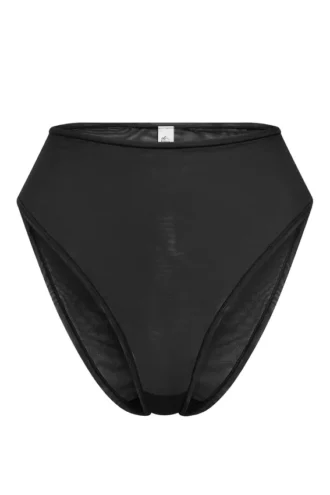 Intimates Slip a vita alta in morbida rete, nero Intimates Slip a vita alta in morbida rete, nero