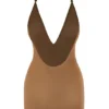 Intimates Vestito corto multiuso in morbida rete color mandorla Intimates Vestito corto multiuso in morbida rete color mandorla