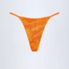 Jalama Slip Bikini con parti inferiori decorate con stampa tropicale arancione Jalama Slip Bikini con parti inferiori decorate con stampa tropicale arancione