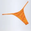 Jalama Slip Bikini con parti inferiori decorate con stampa tropicale arancione Jalama Slip Bikini con parti inferiori decorate con stampa tropicale arancione