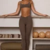 Leggings a gamba intera Soft Active in color Cacao Leggings a gamba intera Soft Active in color Cacao
