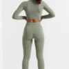 Leggings a gamba lunga Soft Active in verde bambù Leggings a gamba lunga Soft Active in verde bambù