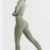 Leggings a gamba lunga Soft Active in verde bambù Leggings a gamba lunga Soft Active in verde bambù