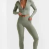 Leggings a gamba lunga Soft Active in verde bambù Leggings a gamba lunga Soft Active in verde bambù