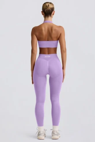 Leggings a vita alta Define Luxe in lilla