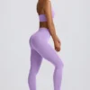 Leggings a vita alta Define Luxe in lilla