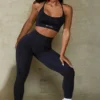Leggings a vita alta Define Luxe in nero Leggings a vita alta Define Luxe in nero
