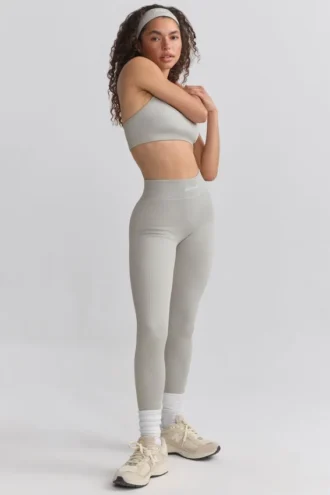 Leggings a vita alta FlexiRib in grigio