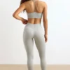 Leggings a vita alta FlexiRib in grigio