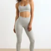 Leggings a vita alta FlexiRib in grigio