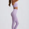 Leggings a vita alta senza cuciture Super Sculpt in lilla tenue Leggings a vita alta senza cuciture Super Sculpt in lilla tenue