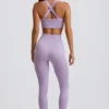 Leggings a vita alta senza cuciture Super Sculpt in lilla tenue Leggings a vita alta senza cuciture Super Sculpt in lilla tenue