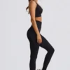 Leggings a vita alta senza cuciture Super Sculpt in nero Leggings a vita alta senza cuciture Super Sculpt in nero