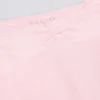 Leggings a vita media con arricciature in jersey spazzolato, colore rosa pallido melange Leggings a vita media con arricciature in jersey spazzolato, colore rosa pallido melange