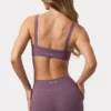 Leggings a zampa con arricciature Soft Active in Dusk