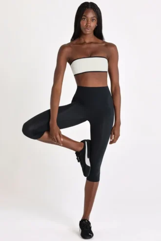 Leggings capri Soft Active in nero