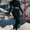 Leggings intimi senza cuciture Super Sculpt in nero Leggings intimi senza cuciture Super Sculpt in nero