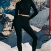 Leggings intimi senza cuciture Super Sculpt in nero Leggings intimi senza cuciture Super Sculpt in nero