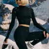 Leggings intimi senza cuciture Super Sculpt in nero Leggings intimi senza cuciture Super Sculpt in nero