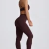 Leggings senza cuciture Super Sculpt in color cioccolato Leggings senza cuciture Super Sculpt in color cioccolato