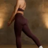 Leggings senza cuciture Super Sculpt in color cioccolato Leggings senza cuciture Super Sculpt in color cioccolato