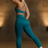 Leggings senza cuciture Super Sculpt in verde acqua Leggings senza cuciture Super Sculpt in verde acqua