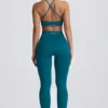 Leggings senza cuciture Super Sculpt in verde acqua Leggings senza cuciture Super Sculpt in verde acqua