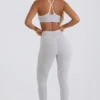 Leggings Soft Active a vita media in grigio