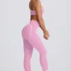 Leggings Soft Active a vita media in rosa antico