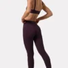 Leggings Soft Active con arricciature in Plum Leggings Soft Active con arricciature in Plum