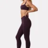 Leggings Soft Active con arricciature in Plum Leggings Soft Active con arricciature in Plum