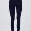 Leggings Soft Active con incrocio e bordi a contrasto in blu navy classico Leggings Soft Active con incrocio e bordi a contrasto in blu navy classico