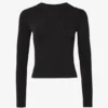 Maglia termica a maniche lunghe in nero