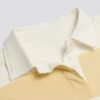 Maglietta a maniche lunghe oversize a righe in giallo limone