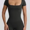 Maglietta senza cuciture Super Sculpt in grigio cenere Maglietta senza cuciture Super Sculpt in grigio cenere
