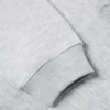 Maglione oversize a girocollo in grigio melange