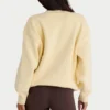Maglione oversize in maglia a coste color limone Maglione oversize in maglia a coste color limone