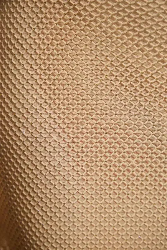 Mini gonna con dettagli sulle spalline decorati Roux in oro Mini gonna con dettagli sulle spalline decorati Roux in oro