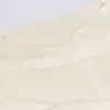 Mini gonna-pantaloncino incrociata in jersey spazzolato color avorio melange Mini gonna-pantaloncino incrociata in jersey spazzolato color avorio melange