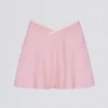Mini gonna-pantaloncino incrociata Soft Active in rosa cipria Mini gonna-pantaloncino incrociata Soft Active in rosa cipria