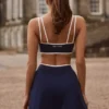 Mini gonna-pantaloncino incrociato Soft Active in blu navy classico Mini gonna-pantaloncino incrociato Soft Active in blu navy classico