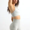 Mini shorts a vita alta Define Luxe in grigio Mini shorts a vita alta Define Luxe in grigio